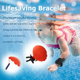 Portable Lifesaving Anti-Drowning Bracelet Aid Lifesaving Device Floating Wristband Safety Float Air Bag Kid Baby Lifesave