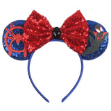 10Pcs/Lot New Colors Mouse Ears Headband Women Festival Party Cosplay Hairband Girls Gift Kids DIY Hair Accessories Wholesale