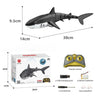 RC Shark Toy 2.4G Remote Control Animals Sharks Submarine Simulation Robots Bath Tub Pool Electric Animal for Kids Boys Children