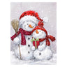 Diamond Painting Christmas Snowman Cross Stitch New Arrival 5D DIY Diamond Embroidery Mosaic Cartoon Craft Holiday Decorations