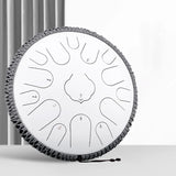 Hluru 15 Notes Glucophone Steel Tongue Drum 13 14 Inch 15 Notes Ethereal Drum Yoga Meditation Percussion Musical Instruments