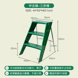 Modern Home Folding Ladder Transparent Acrylic Step Ladders Japanese Portable Telescopic Ladder Rack Creative Stairs Step Stool