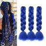 Jumbo Braids Hair Extension 24 inches 3 Pcs/Lot Synthetic YAKI Textured Braided Hairpiece For Twist Box Crochet Braiding Hair