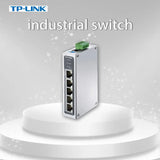 TP-Link Tl-SF1005 100M Ethernet Switch 5 Port Industrial Grade Ethernet Switches Networking Splitter Hub TP 100Base-T DIN