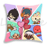 Cute Cartoon Toca Life World Pillow Case Home Decorative Pillowcases Bedroom/Sofa Cushion Covers 45*45cm Kids Anime Pillow Cover