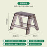 Modern Home Folding Ladder Transparent Acrylic Step Ladders Japanese Portable Telescopic Ladder Rack Creative Stairs Step Stool