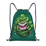 Ghost Buster Logo Drawstring Bags Women Men Portable Sports Gym Sackpack Supernatural Comedy Film Training Backpacks