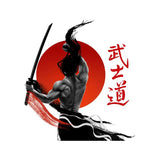 13cm For Samurai Warrior Car Accessories Sticker Scratch-Proof Sunscreen Decor Camper Windows Graffiti Decal