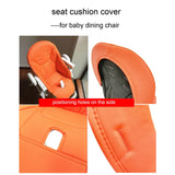 Baby Seat Cushion Compatible Peg perego Siesta Zero 3 Aag Baoneo High Chair Or Buggy PU Leather With Sponge Bebe Accessories