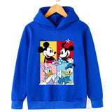 Sweatshirts Manga Anime Mickey Minnie Mouse Hoodie Kid Girl Boy Sweatshirt Hoody Cartoon Children Cute Clothes Baby Top Pullover