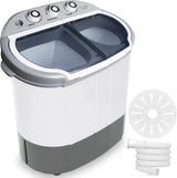 Pyle Portable 2-in-1 Washing Machine&Spin-Dryer-Convenient Top-Loading Easy Access,Energy&Water Efficient Design