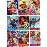 Anime One Piece TCG OPCG Replica Japanese Version Card Game OP02 Luffy Shanks Ace Nami Roronoa Zoro Game Anime Collection Cards