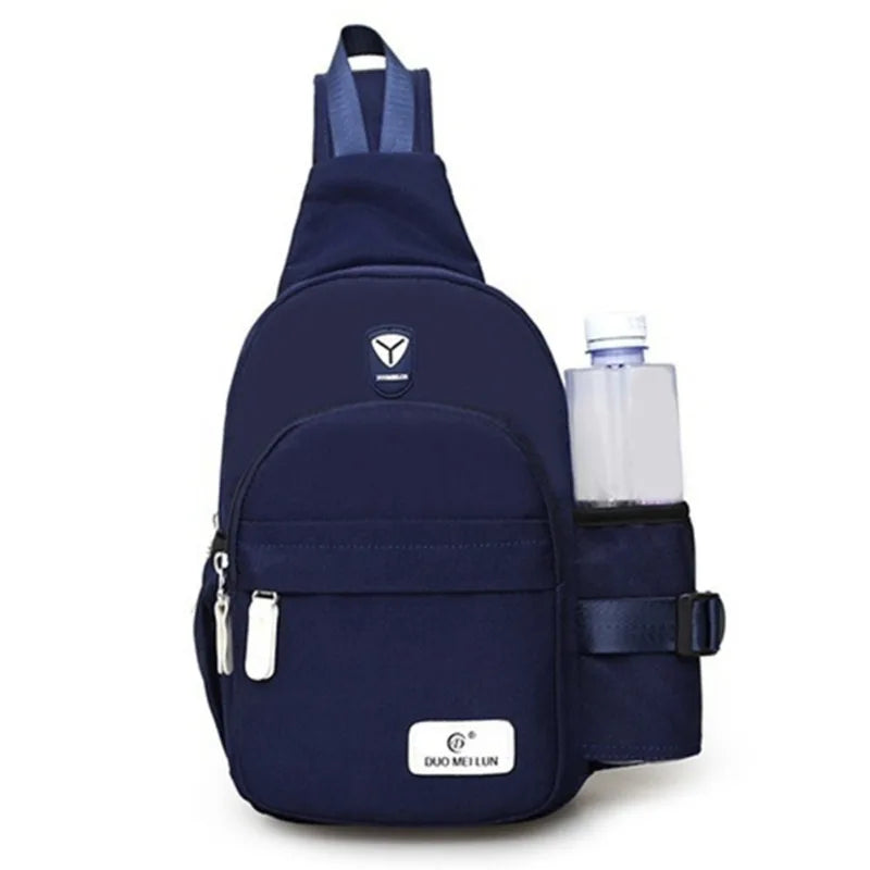 Men Women Polyester Shoulder Bags Outdoor Nylon Fanny Packs Casual Chest Bags Belt Pouch Travel Hip Bag Sport Purses Pocket
