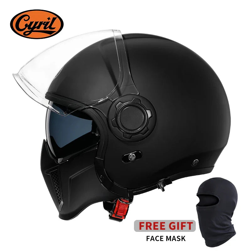 Modular Motorcycle Helmet Full Face Open Face Helmets Men helmet DOT ECE APPROVED CYRIL OP12A Capacete de Moto Masculino