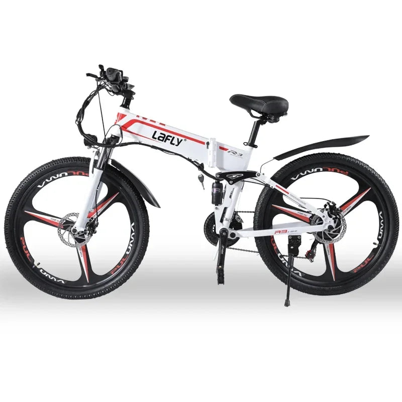 LAFLY R3 1000W National Standard Electric Bicycle Folding 48V Iithium Assisted Mountain Electric Bike Cross-Country 26inch Ebike