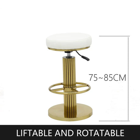 Bar Stools Counter Height Adjustable Swivel Bar Chair Modern Stainess Steel Kitchen Counter Stools Dining Chairs Set