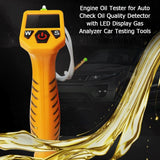 Engine Oil Tester for Auto Check Oil Quality Detector with LED Display Gas Analyzer Car Testing Tools