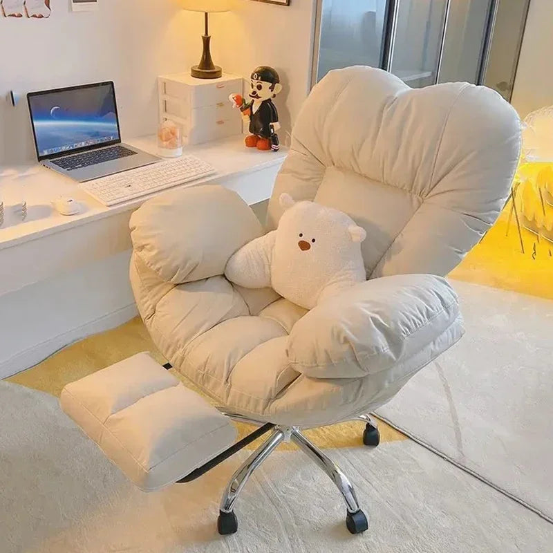 Lazy Computer Sofa Chair Home Comfortable Sedentary Backrest Desk Bedroom Lazy Office Ergonomic Designer Game Chair Furniture