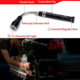 Portable Car Telescopic Detection Lens Inspection Mirror 360° Swivel  Car Angle View Pen For Auto Inspection Hand Repair Tools