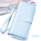 2024 Classic 100% Genuine Leather Fashion Women's Wallet Female Clutch Purse Long Wallet Women's Purses Money Bag Coin Purse