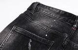 PLEINXPLEIN original design husband blue Stretch jeans mens slim denim trousers Skulls jeans Stretch jeans pants for men