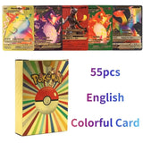 1996 Gen1 Pokemon First Edition English 60pcs Cards Vmax Charizard Pikachu Rare Classic Collection Battle Game Cards Toys Gifts