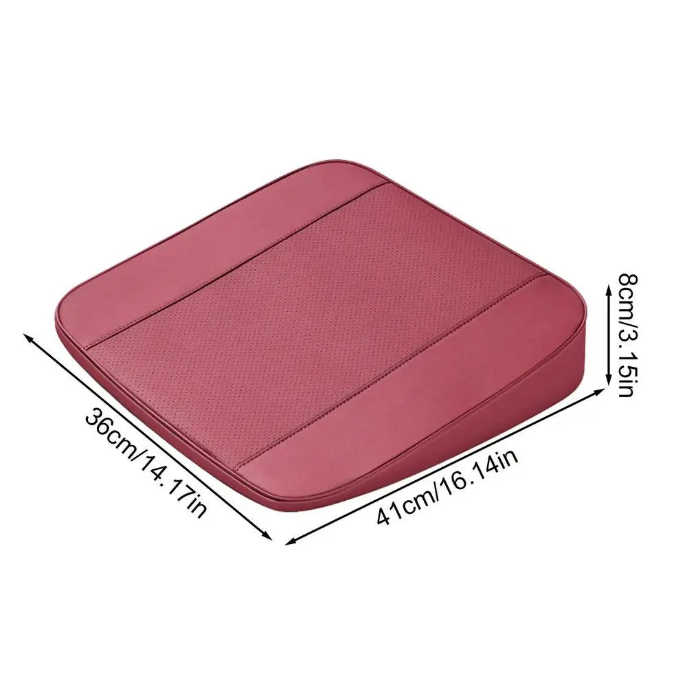 Car Booster Seat Cushion Heightening Height Boost Mat Breathable Portable Car Seat Pad Fatigue Relief Suitable For Cars