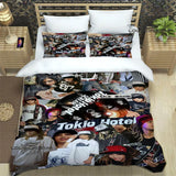 Tokio Hotel band printed Bedding Sets exquisite bed supplies set duvet cover bed comforter set bedding set luxury birthday gift