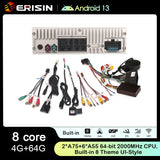 Erisin ES8950F IPS CarPlay Auto Android 13.0 Car Multimedia System For Fiat 500X Stereo GPS Navi DSP WiFi 4G LTE Bluetooth 5.0