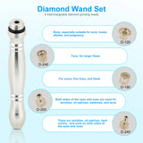 3In1 Diamond Microdermabrasion Machine Remove Wrinkle Blackhead Water Spray Facial Lifting Moisten Face Exfoliate Skin Care Tool