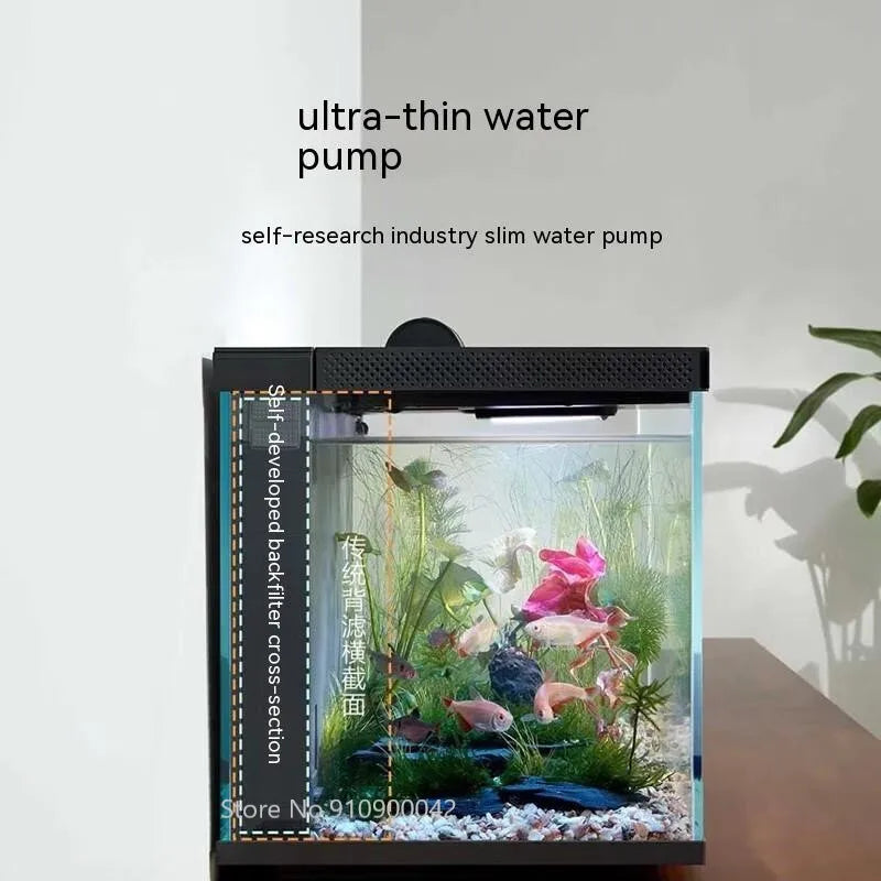 Xiaomi Mijia Smart Fish Tank MYG100 Work With Mijia APP Mobile controlled remote feeding  Smart Lighting System Light Aquarium