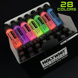 HOLYWHIT 12mm/20ml  Mini Graffiti Flow Pen, Paint Signature Pen, Round Tip  Waterproof Marker With Ink Art Supplies