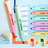 Stabilo Swing Cool Highlighters Pens Mark 1-4mm Pastel Colours for Graffiti Writing Drawing Office and Student Supplies