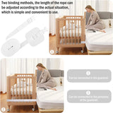 Bed Connector Mattress Strap Belt Sheet Baby Fixing Fasteners Holder Crib Bridge Ropes Straps Twin Connecting Twins Fixation