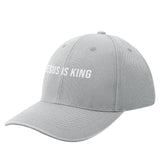 Jesus is king Baseball Cap Military Cap Man Golf Hat Rugby cute Women's Hat 2023 Men's