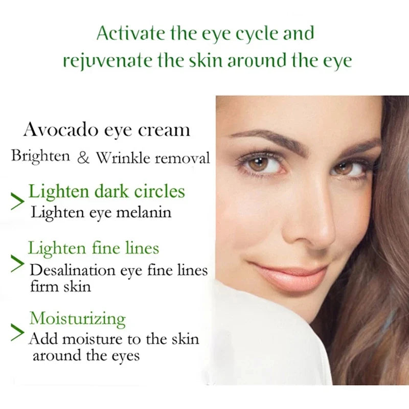 60Pcs Avocado Collagen Eye Mask Patches Remove Eye Bags Dark Circles Moisturizing Eye Mask Anti Wrinkle Gel Patche Eye Skin Care