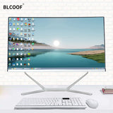 POS Computer Curved Screen All In One PC DDR4 Complete Full Set  Gaming PC Build in CPU  Desktop PC Windows 11 with keyboard