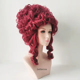 Marie Antoinette Cosplay Wig Princess Medium Curly Heat Resistant Hair Wigs