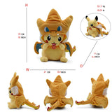 Pokemon Pikachu Cosplay Toys Charizard Snorlax Garchomp Tyranitar Hydreigon Anime Stuffed Plush Cartoon Peluche Dolls