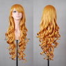 Lady 80cm Long Curly Wigs Fashion Cosplay Costume Hair Anime Full Wavy Party Wig