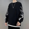 Spring and Autumn Youth Loose Casual Sweatshirt for Men 2023 New Fashion Round Neck Long Sleeve Mens Streetwear Hoodie