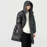 Semir Down Jacket Men Winter Warm 90 Down New Oversize Long Warm Down Jacket