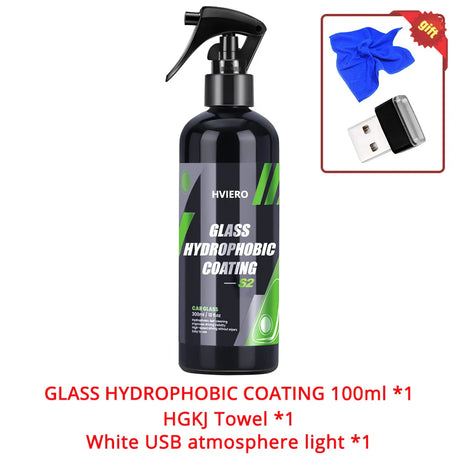 Glass Clean Long Lasting Ceramic Windshield Nano Hydrophobic Protection Coating Safe Driving Clear Vision Car Accessorie