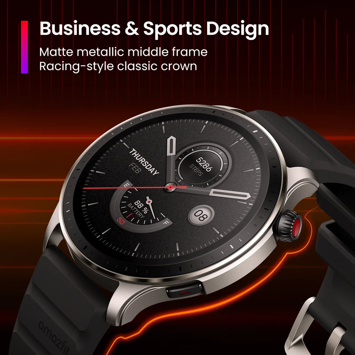 NEW Amazfit GTR 4 Smartwatch Alexa Built 150 Sports Modes Bluetooth Phone Calls Smart Watch 14Days Battery Life