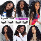 CRANBERRY Hair Deep Wave Human Hair Bundles With Closure 4 pcs/lot Brazilian Hair Weave Bundles With Closure Remy Hair Extension