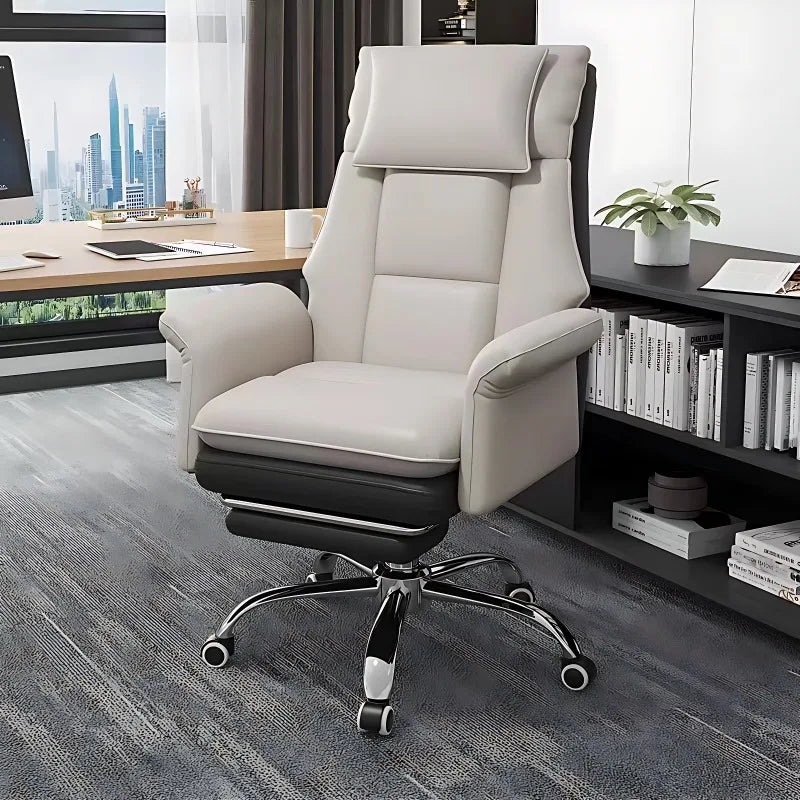 Computer Gaming Chairs with Reclining Backrests,Rotating Boss Chairs,Sofa Seats, Comfortable Office Chairs, Home, New