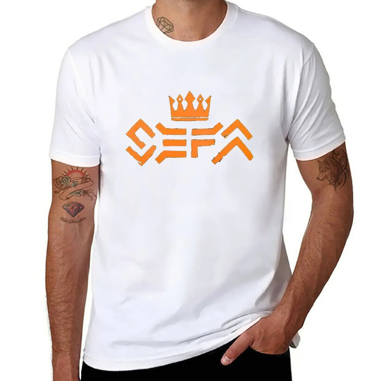 New Sefa merch T-Shirt plain t-shirt kawaii clothes t shirt man funny t shirts for men