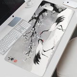 Mouse Pad Gaming Chinese Ancient Painting XL Mousepad XXL keyboard pad Natural Rubber Soft Non-Slip Office Accessories Mice Pad