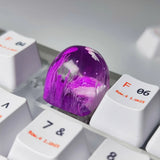 Personality Handmade Keycap For Cherry Mx Switch Gamer Mechanical Backlit Keyboard DOM Keycaps Replace Artisan Resin RGB Keycaps