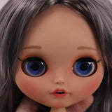 ICY DBS Blyth Doll Pouting Mouth Tan Skin Matte Face Joint Body 1/6 BJD OOAK Ob24 Anime Girl